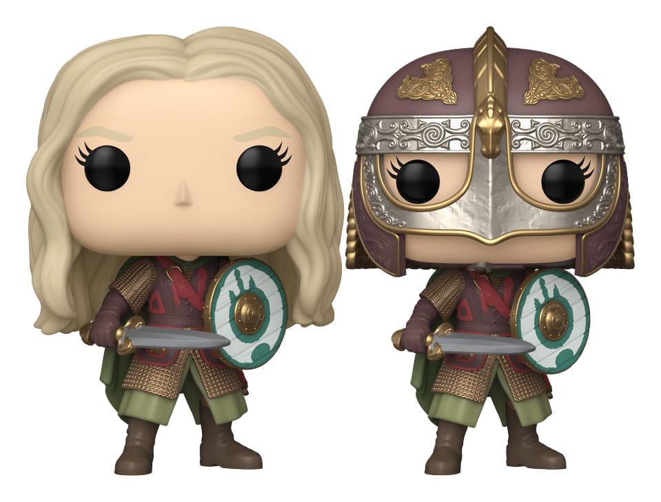 Funko Battle Eowyn Lord of the Rings POP Movies Vinyl Figure with Chase Assortment 9 cm 6 Pack