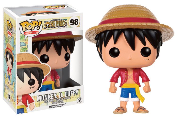 Funko Monkey D Luffy One Piece POP Television Vinyl Figure 9 cm