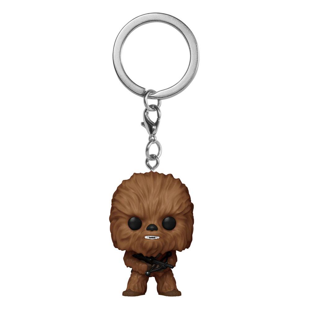 Funko Chewbacca Star Wars Pocket POP Vinyl Keychain Display 4 cm 12 Pack