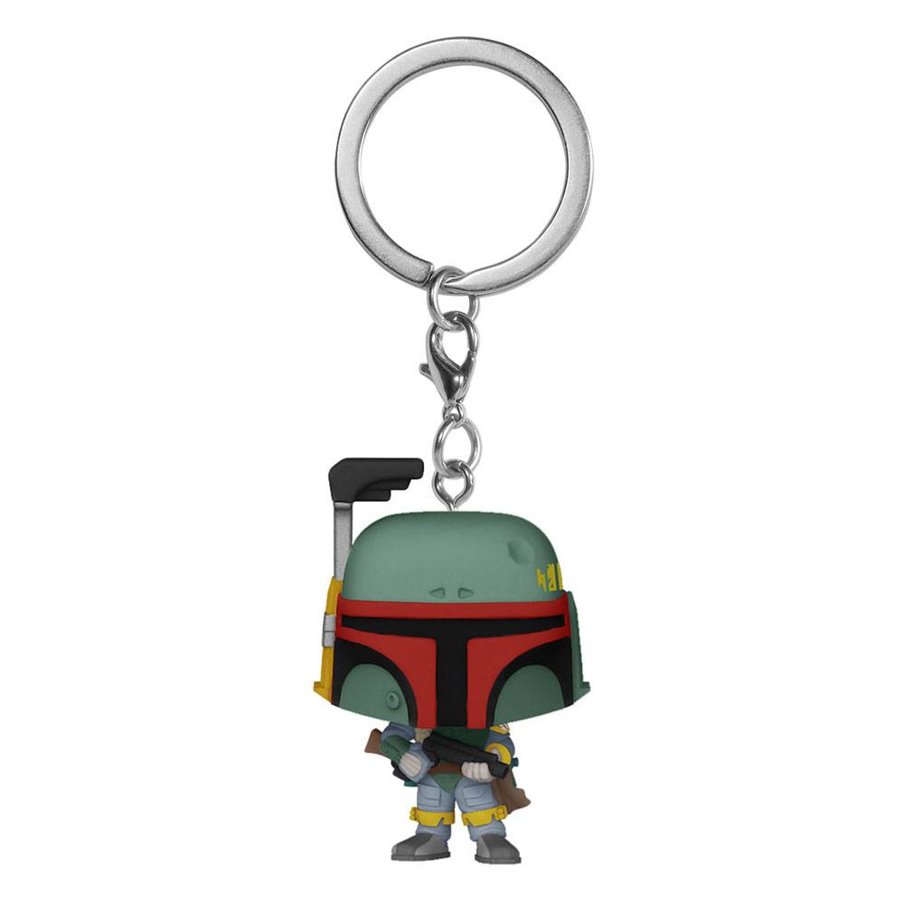 Funko Boba Fett Star Wars Pocket POP Vinyl Keychain Display 4 cm 12 Pack