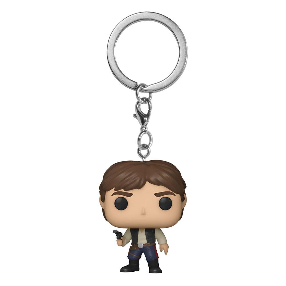 Funko Han Solo Star Wars Pocket POP Vinyl Keychain Display 4 cm 12 Pack