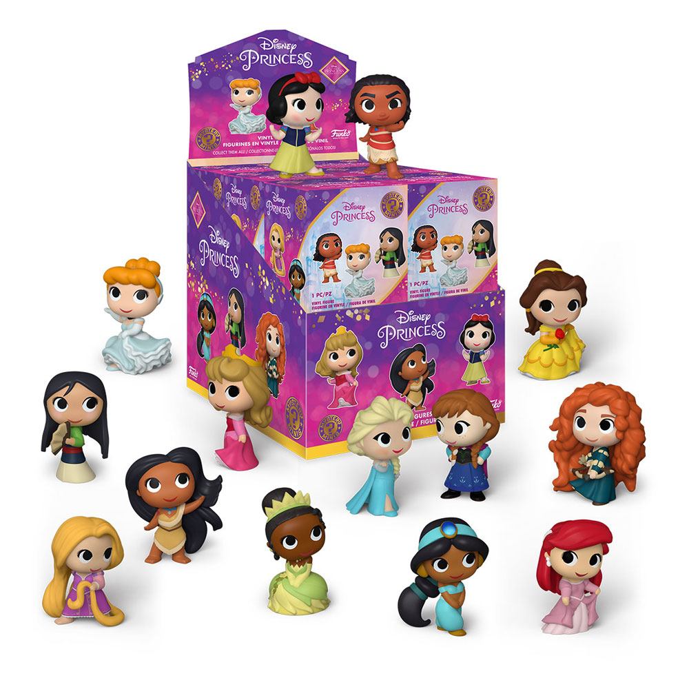 Funko Disney Ultimate Princess Mystery Minis Vinyl Figure Display 5 cm 12 Pack Season 1