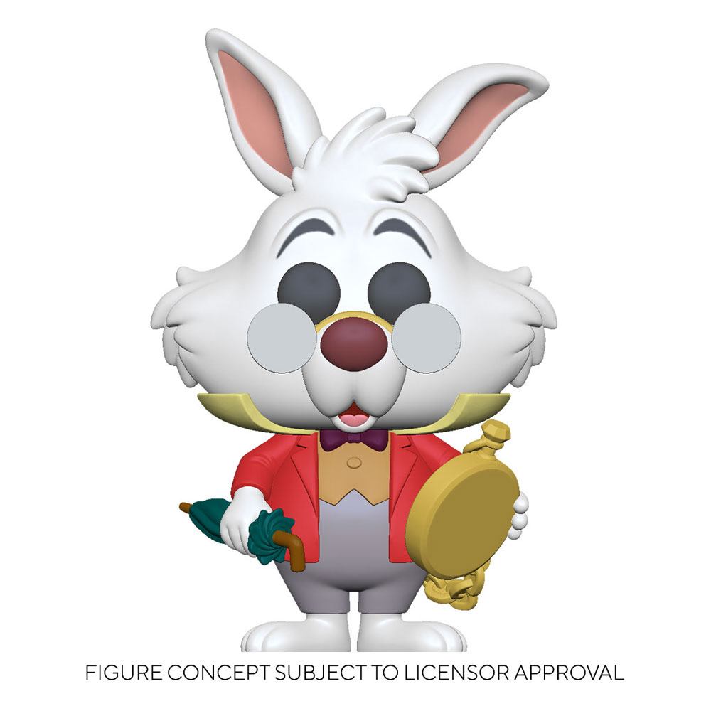 Funko White Rabbit with Watch Alice in Wonderland POP Disney Vinyl Figure 9 cm