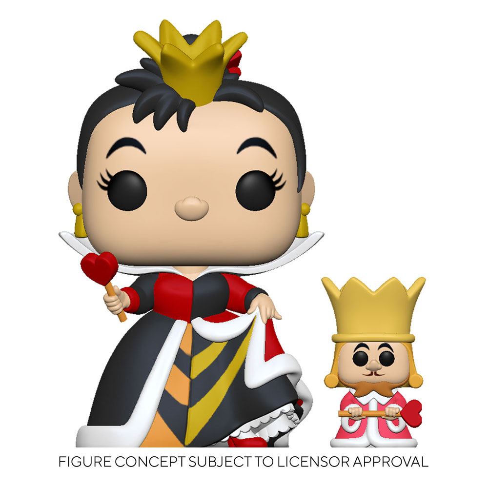 Funko Queen with King Alice in Wonderland POP and Buddy Vinyl Figure 9 cm