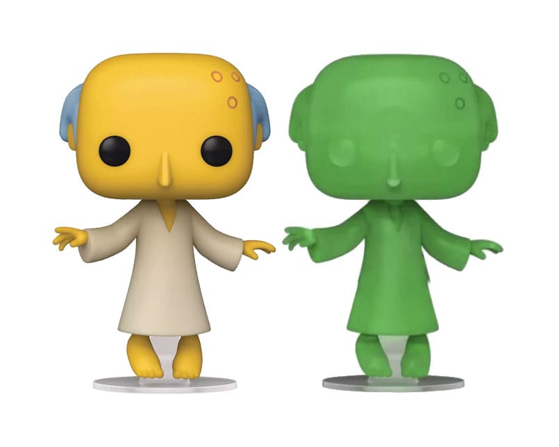 Funko Glowing Mr Burns The Simpsons POP Television Vinyl Figure with Chase Assortment 9 cm 6 Pack