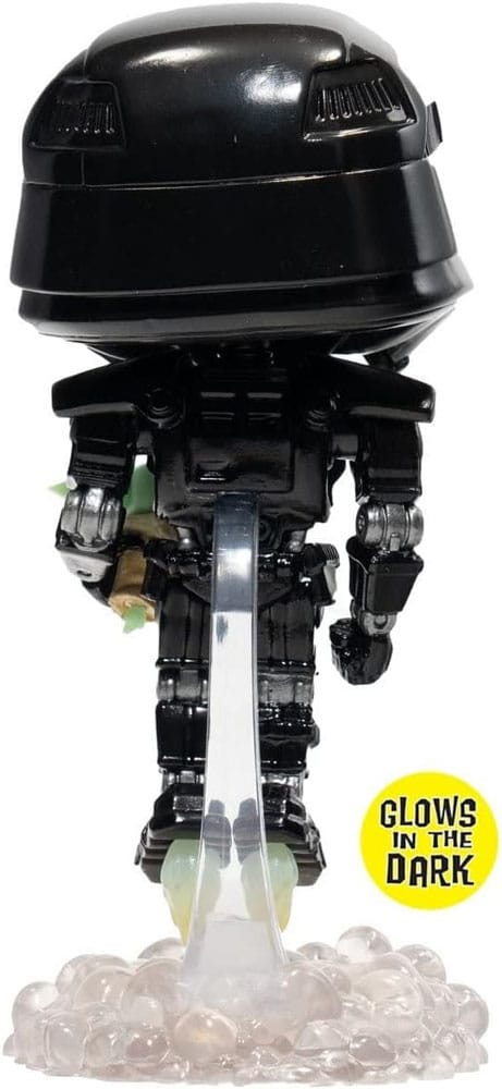 Dark Trooper with Child (Glow in the Dark) Star Wars Mandalorian Funko POP! Vinyl Figure