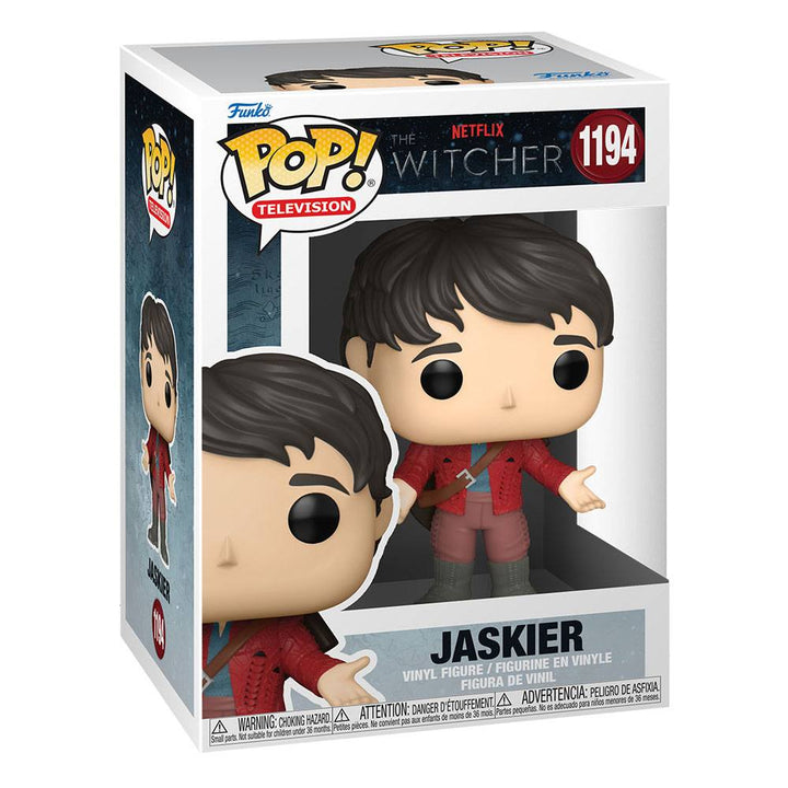 Jaskier wearing Red Outfit The Witcher Funko POP! TV Vinyl Figure