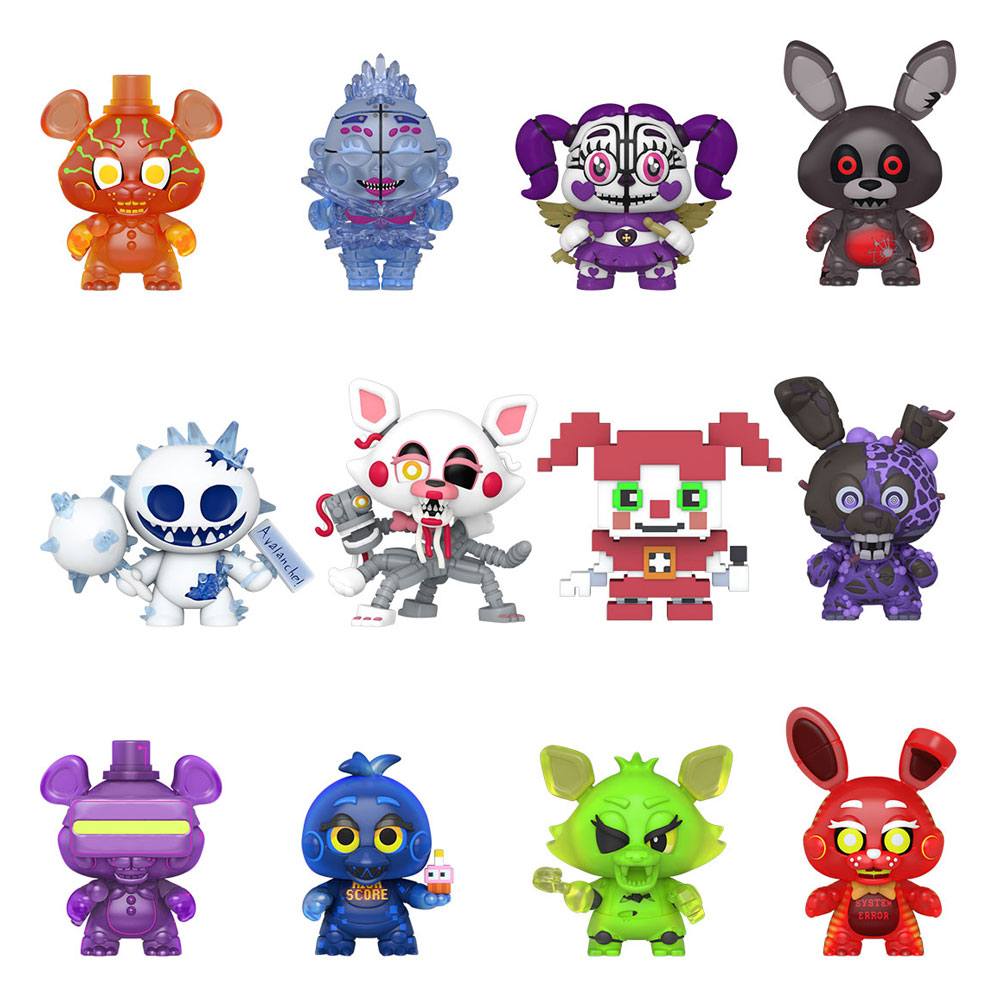 Funko Five Nights at Freddys Mystery Minis Vinyl Figure Display 5 cm 12 Pack Events