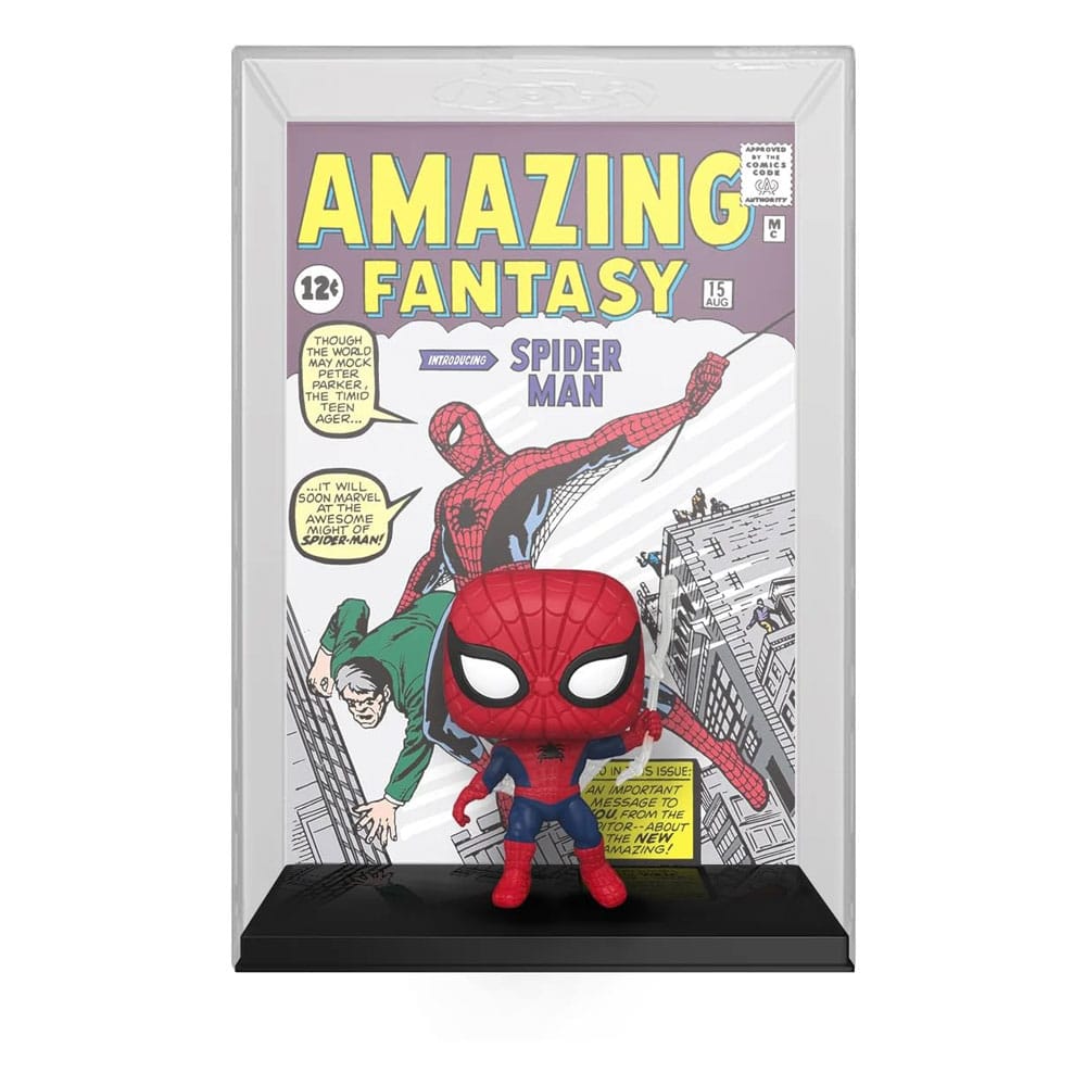 Marvel Amazing Spider-Man Pop Cover Art Figure