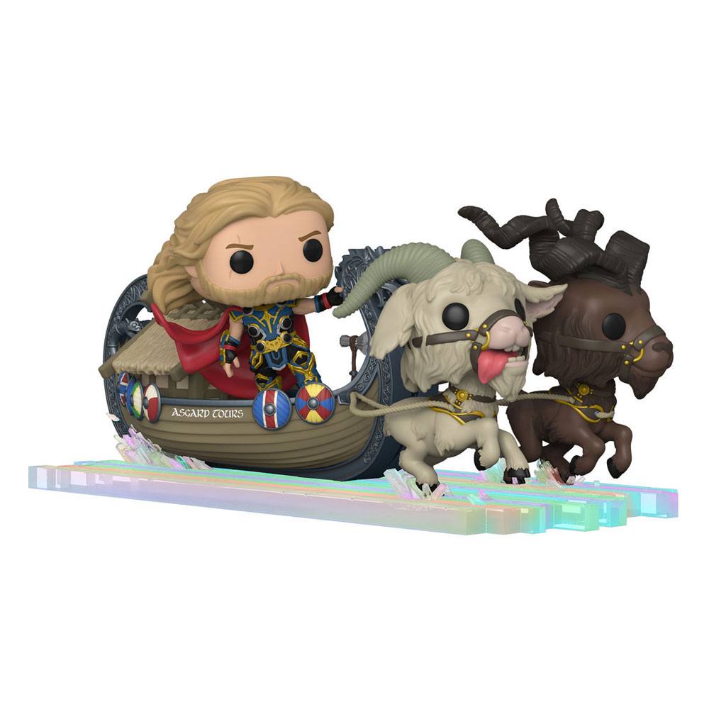 Thor and Goats Boat Thor Love and Thunder Funko POP! Rides Super Deluxe Vinyl Figure