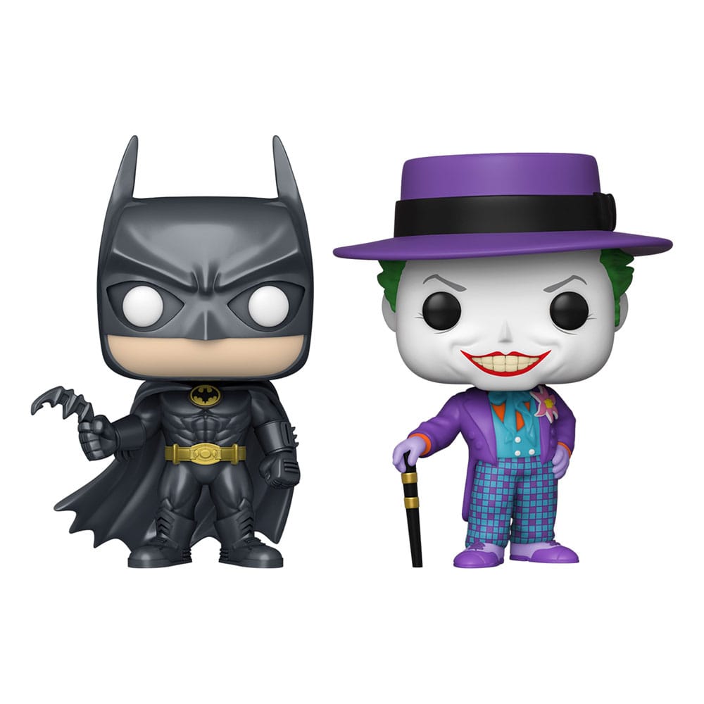 Funko Batman and The Joker Batman 1989 POP! Heroes Vinyl Figures 2-Pack 9 cm