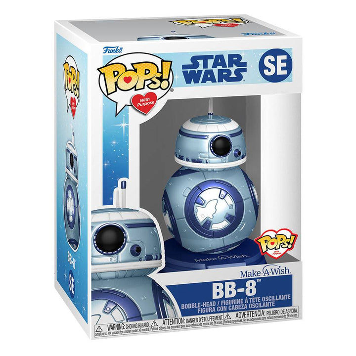 BB-8 Metallic version Star Wars Make a Wish 2022 Funko POP! Vinyl Figure