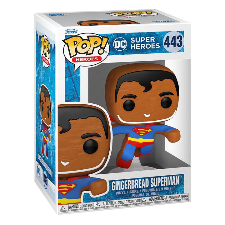 Gingerbread Superman DC Comics Funko POP! Heroes Vinyl Figure