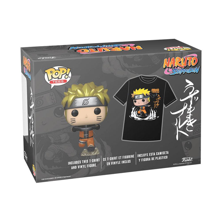 Naruto Uzumaki Running Funko POP! Vinyl Figure and Tee Box (Size M)
