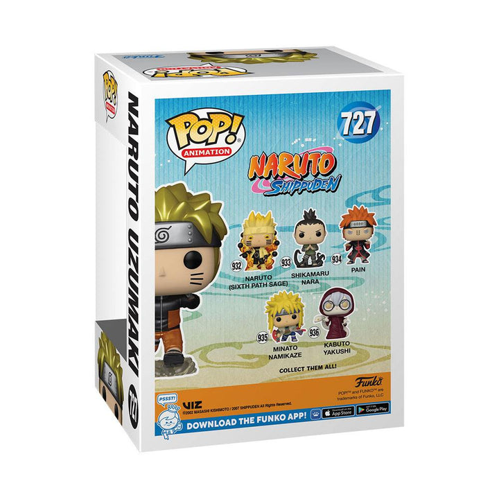 Naruto Uzumaki Running Funko POP! Vinyl Figure and Tee Box (Size M)