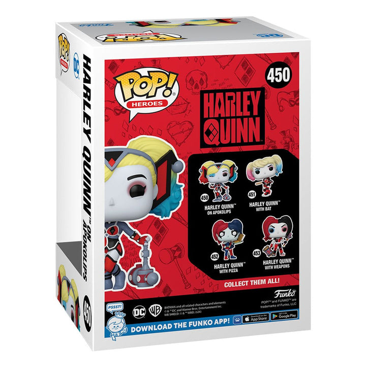 Harley with Bat DC Comics Harley Quinn Takeover Funko POP! Heroes Vinyl Figure