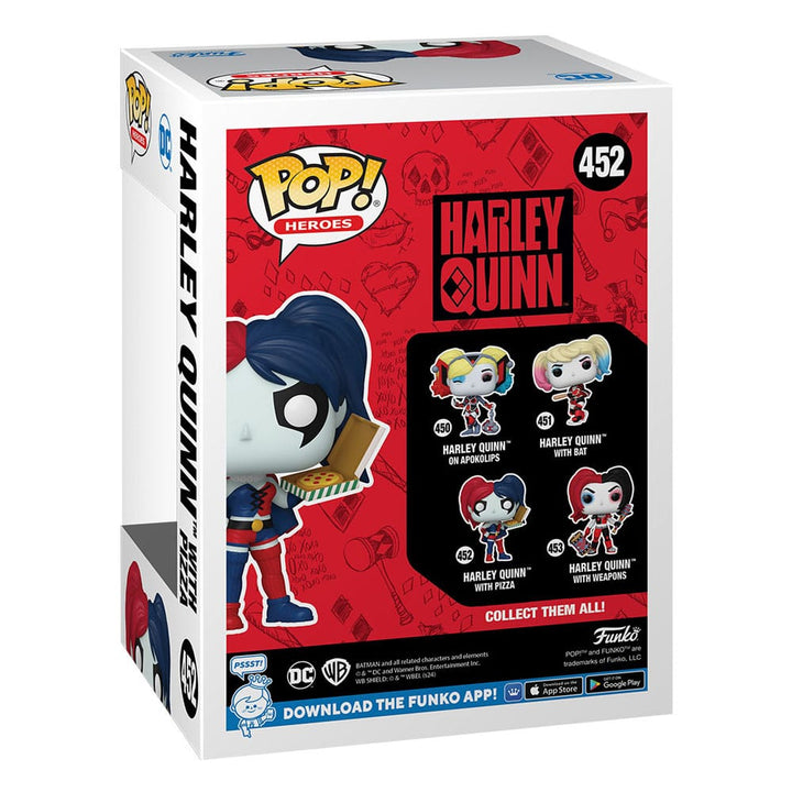 Harley with Pizza DC Comics Harley Quinn Takeover Funko POP! Heroes Vinyl Figure