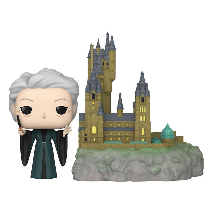 Minerva with Hogwarts Harry Potter Chamber of Secrets Funko POP! Town Vinyl Figure (Anniversary Special)