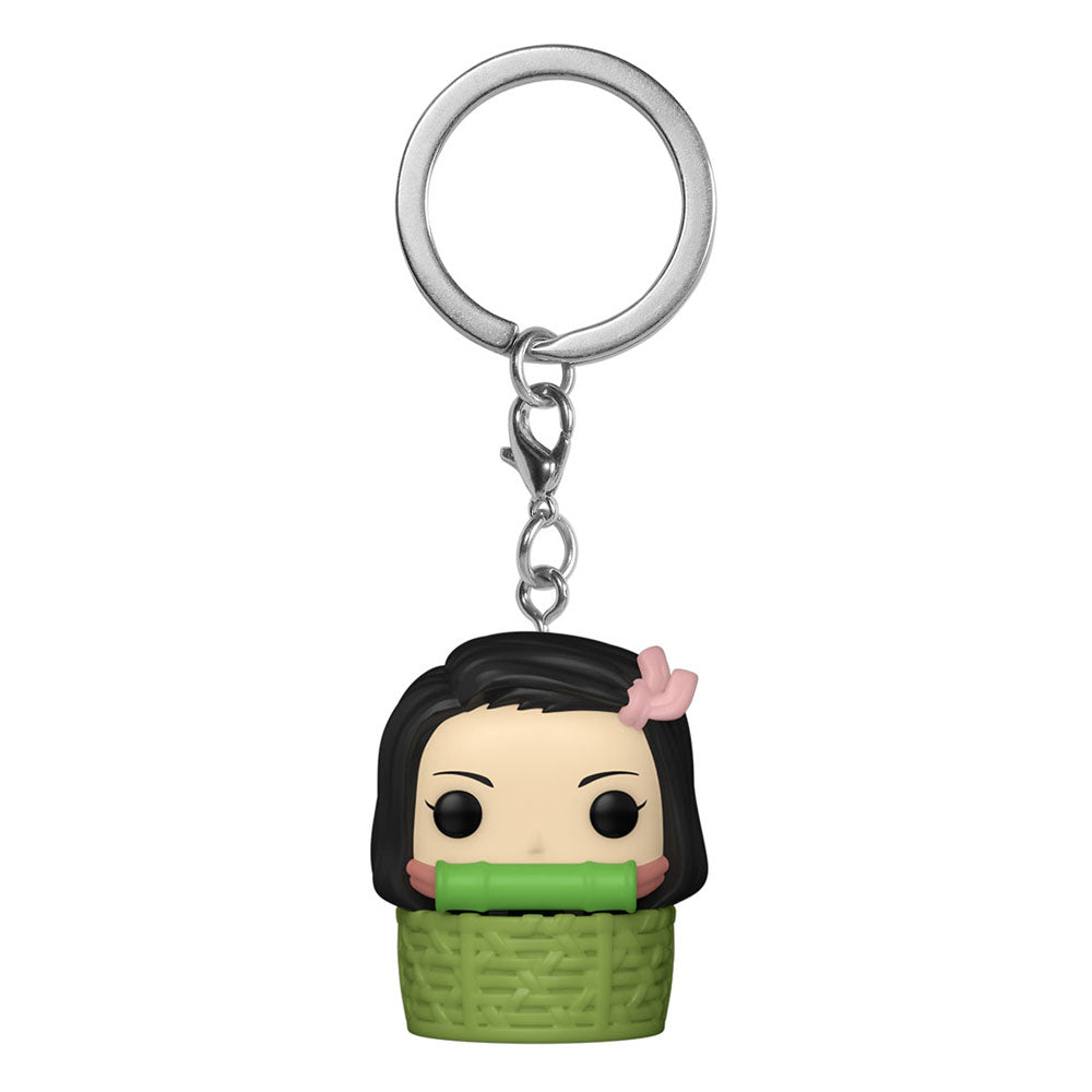Funko Nezuko in Basket Demon Slayer Pocket POP! Vinyl Keychain Display 12 Pack 4 cm