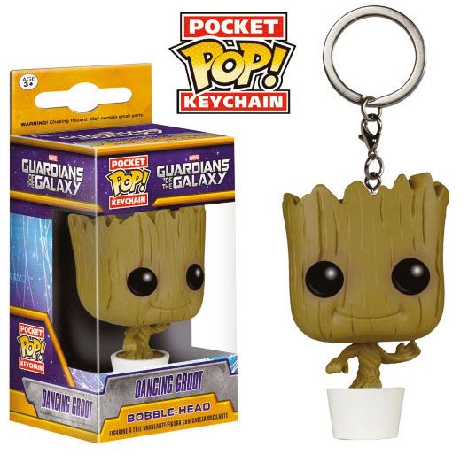 Dancing Groot Guardians of the Galaxy Pocket POP! Vinyl Keychain