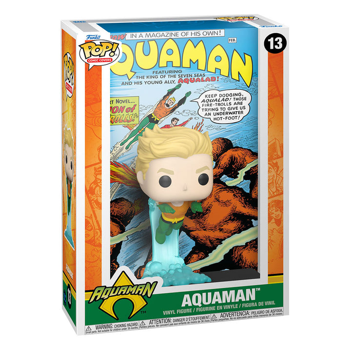 Aquaman DC Comics Funko POP! Comic Cover and Vinyl Figure