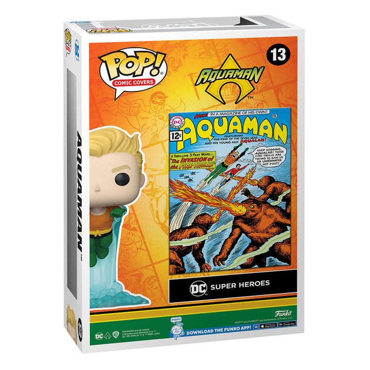 Aquaman DC Comics Funko POP! Comic Cover and Vinyl Figure