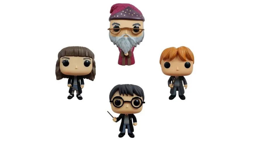 Funko W1 Harry Potter POP! Movies Vinyl Figure 4 Pack 9 cm
