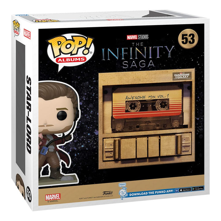 Star Lord Guardians of the Galaxy Funko POP! Albums Vinyl Figure