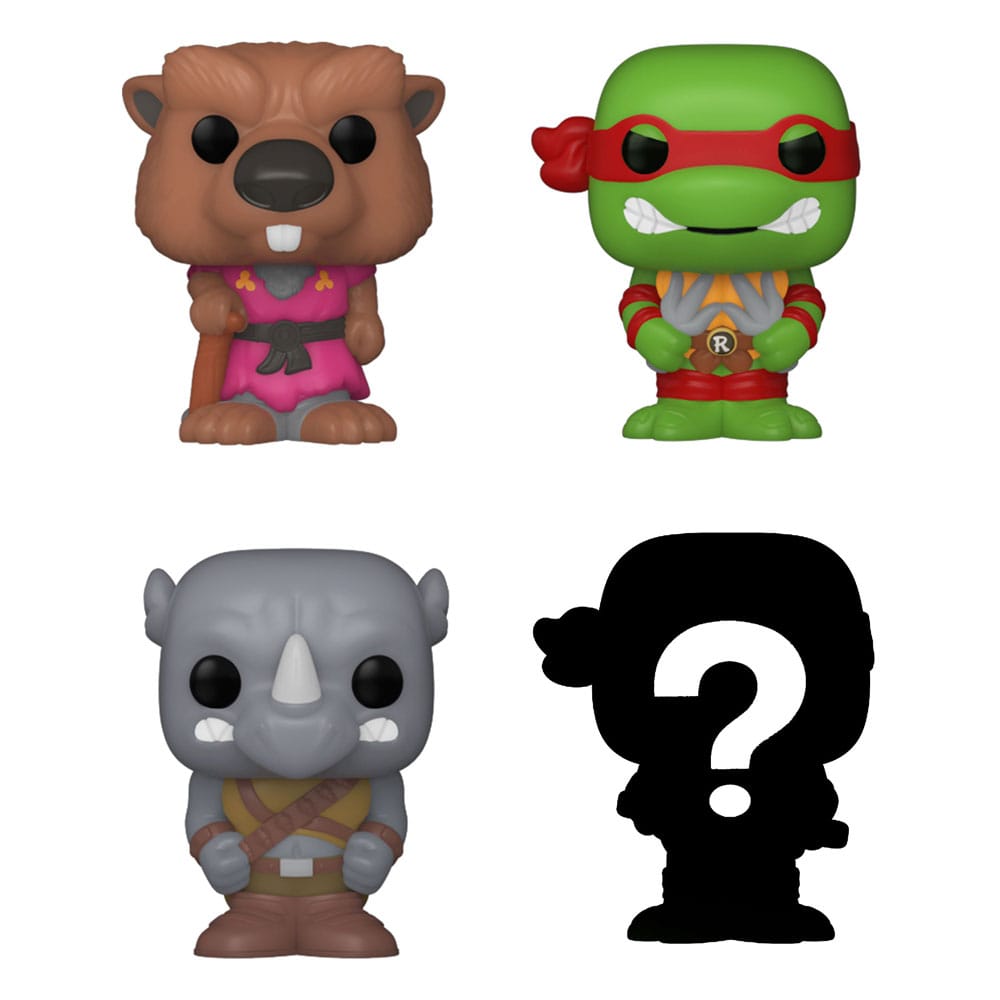 Funko Splinter Teenage Mutant Ninja Turtles Bitty POP! Vinyl Figure 4 Pack 2,5 cm