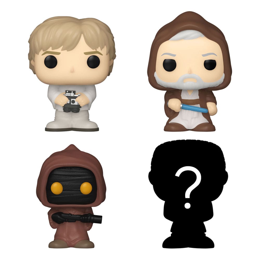 Funko Luke Star Wars Bitty POP! Vinyl Figure 4 Pack 2,5 cm
