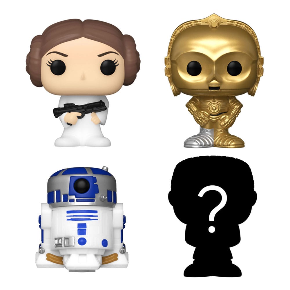 Star Wars Leia Star Wars Bitty POP! Vinyl Figure 4 Pack 2.5 cm