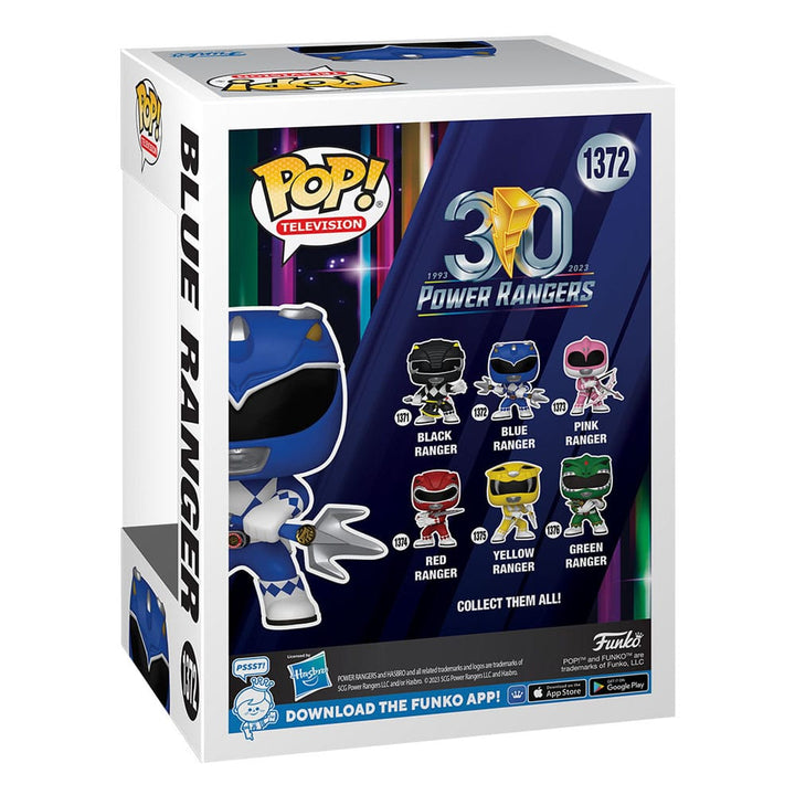 Blue Ranger Power Rangers 30th Anniversary Funko POP! TV Vinyl Figure