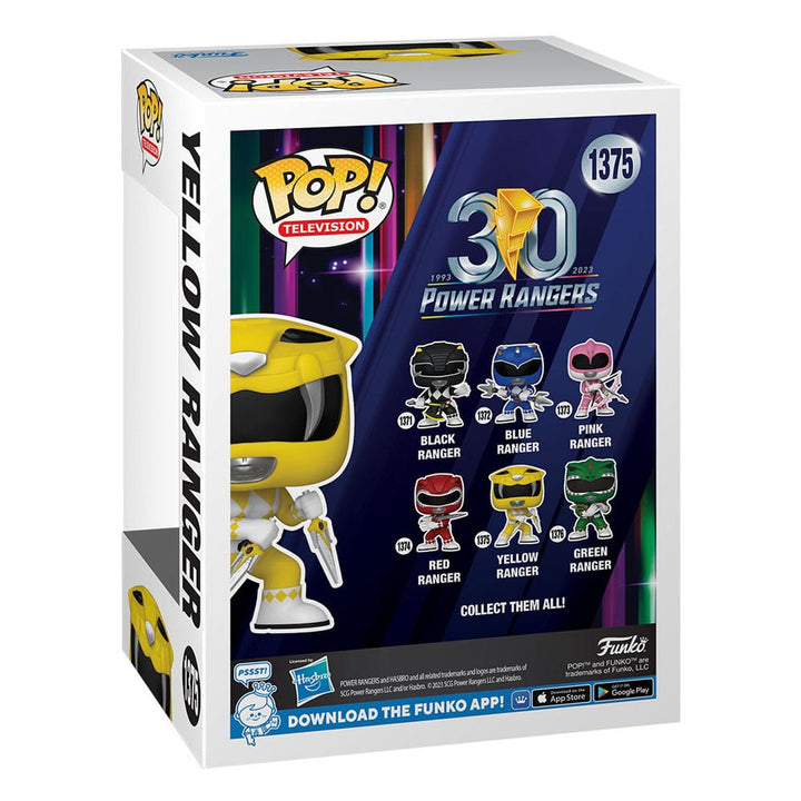 Yellow Ranger Power Rangers 30th Funko POP! TV Vinyl Figure