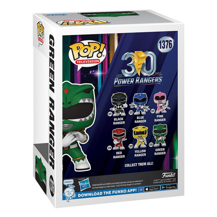 Green Ranger Power Rangers 30th Anniversary Funko POP! TV Vinyl Figure