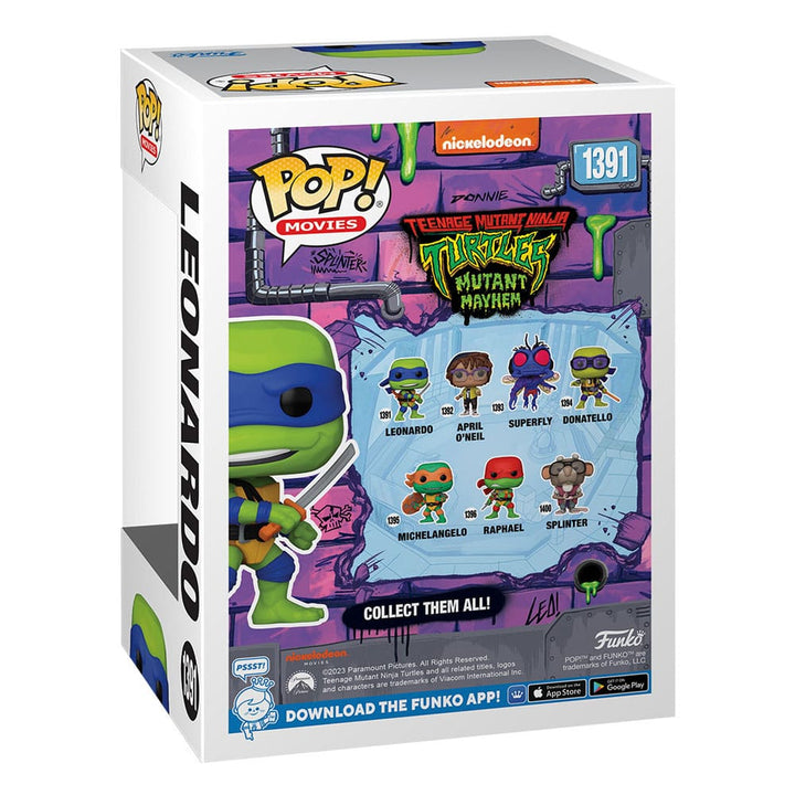 Leonardo Teenage Mutant Ninja Turtles Funko POP! Movies Vinyl Figure