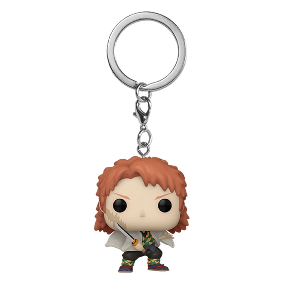 Funko Sabito Demon Slayer Kimetsu no Yaiba POP! Vinyl Keychain No Mask Display 12 Pack 4 cm