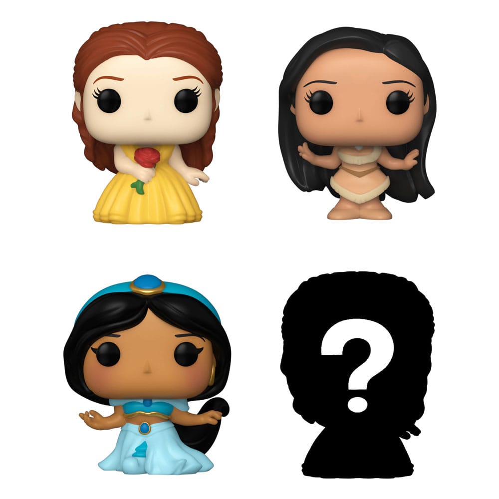 Disney Princesses Belle Bitty POP Vinyl Figure 4 Pack 2,5 cm
