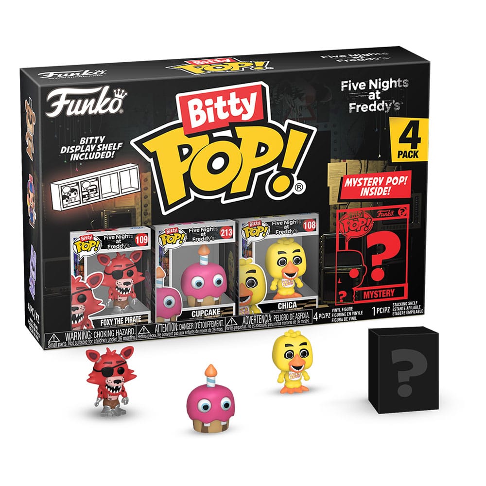 Funko Foxy Five Nights at Freddys Bitty POP! Vinyl Figure 4 Pack 2,5 cm