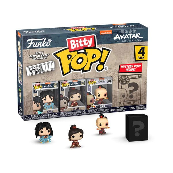 Funko Azula Avatar The Last Airbender Bitty POP! Vinyl Figure 4 Pack 2,5 cm