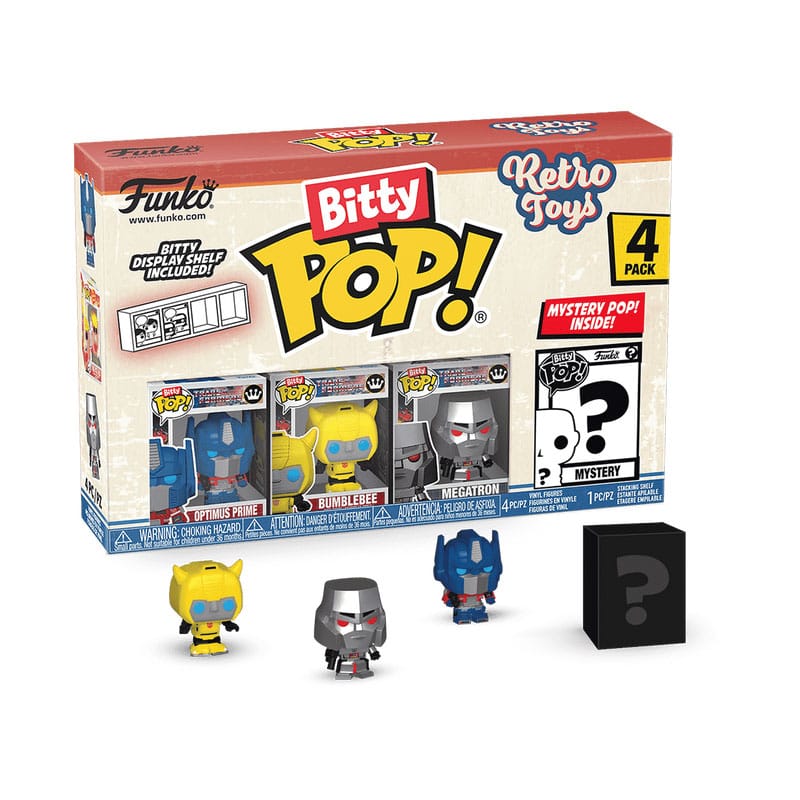 Funko Transformers Retro Toys Bitty POP! Vinyl Figure 4 Pack 2,5 cm
