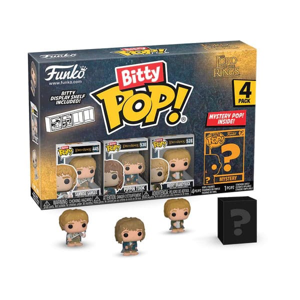 Funko Samwise The Lord of the Rings Bitty POP! Vinyl Figure 4 Pack 2,5 cm
