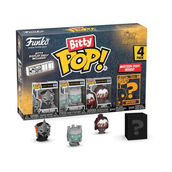 Funko Witch King The Lord of the Rings Bitty POP! Vinyl Figure 4 Pack 2,5 cm