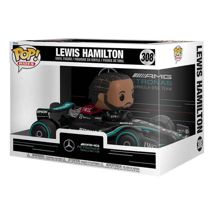 Mercedes Hamilton Formula 1 Funko POP! Rides Super Deluxe Vinyl Figure