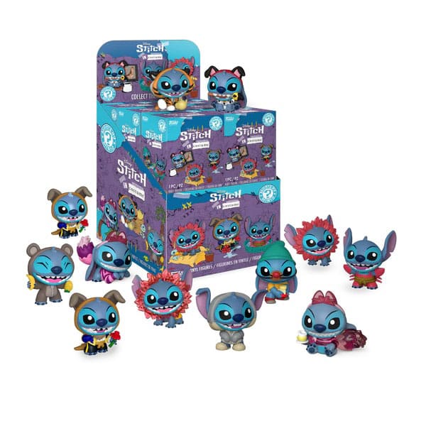 Funko Stitch Disney Mystery Mini Figures Costume Display 12 Pack 5 cm