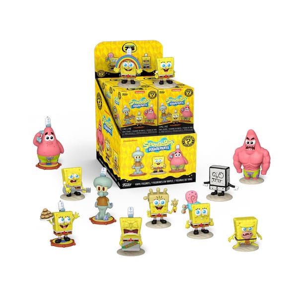 Funko SpongeBob SquarePants 25th Anniversary Mini Figures Box Display 12 Pack 5 cm