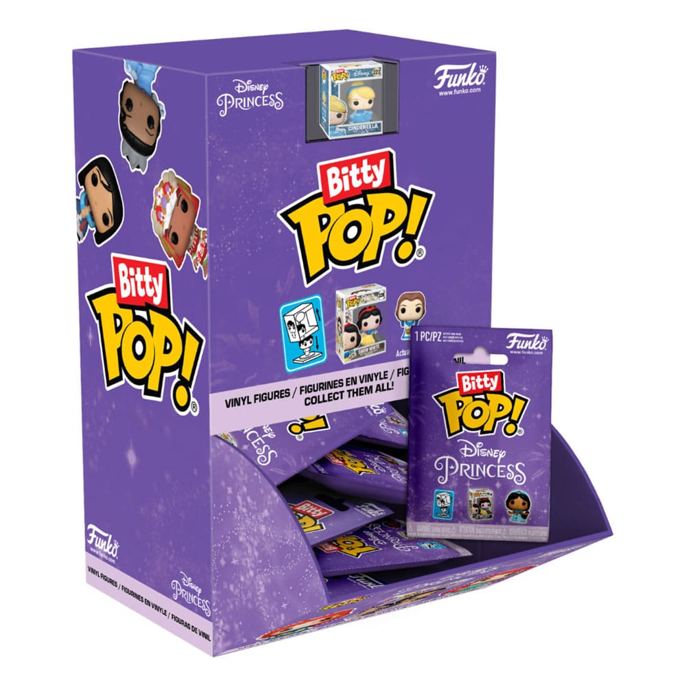 Funko Disney Princesses Bitty POP Vinyl Figure Display 36 Pack 2,5 cm