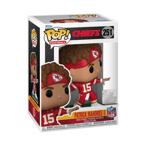 Patrick Mahomes II Kansas City Chiefs NFL Funko Pop Vinyl Figure 251