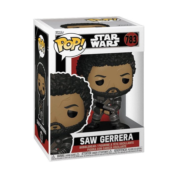 Funko Saw Gerrera Star Wars Andor POP Vinyl Figure