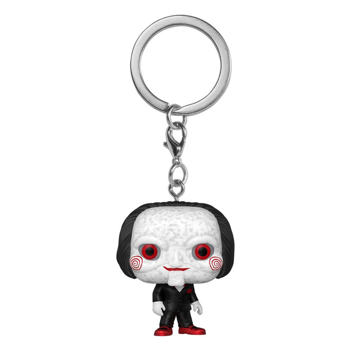 Funko Billy the Puppet Saw Pocket POP Vinyl Keychain Display 4 cm Pack of 12