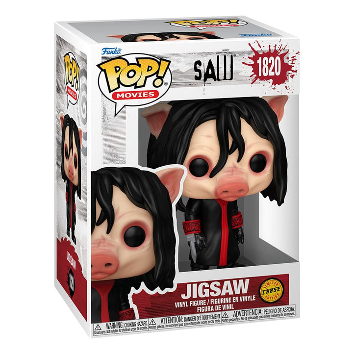 Funko Jigsaw Saw POP Movies Vinyl Figure with Chase Assortment 9 cm Pack of 6